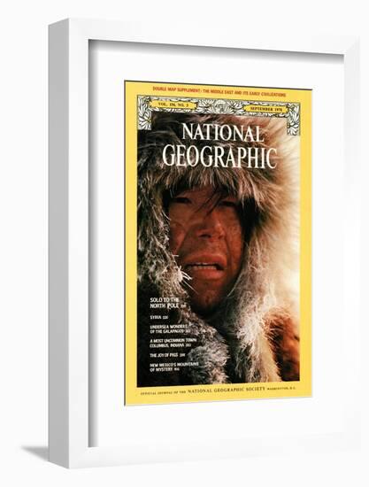 Cover of the September, 1978 National Geographic Magazine-Ira Block-Framed Photographic Print