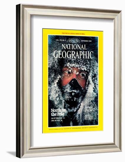 Cover of the September, 1986 National Geographic Magazine-Jim Brandenburg-Framed Photographic Print