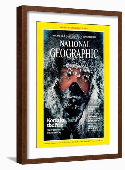 Cover of the September, 1986 National Geographic Magazine-Jim Brandenburg-Framed Photographic Print