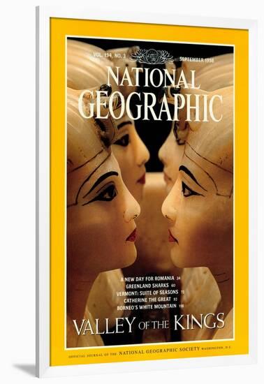 Cover of the September, 1998 National Geographic Magazine-Kenneth Garrett-Framed Photographic Print