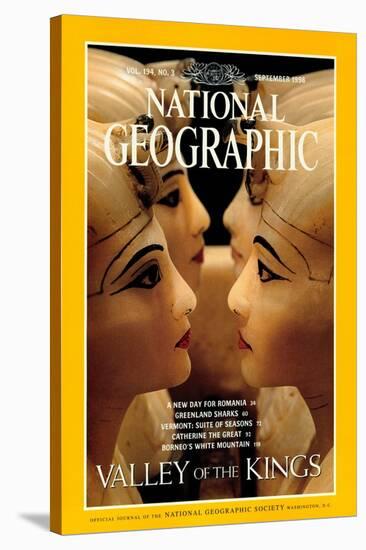 Cover of the September, 1998 National Geographic Magazine-Kenneth Garrett-Stretched Canvas