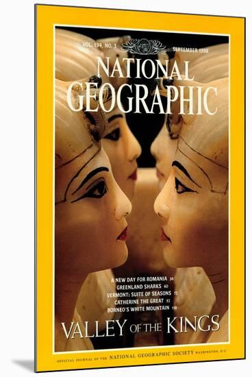 Cover of the September, 1998 National Geographic Magazine-Kenneth Garrett-Mounted Photographic Print