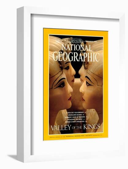 Cover of the September, 1998 National Geographic Magazine-Kenneth Garrett-Framed Photographic Print