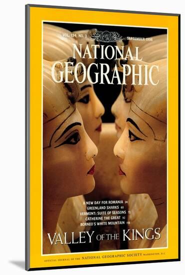 Cover of the September, 1998 National Geographic Magazine-Kenneth Garrett-Mounted Photographic Print