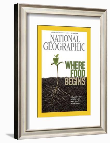 Cover of the September, 2008 National Geographic Magazine-Mark Thiessen-Framed Photographic Print