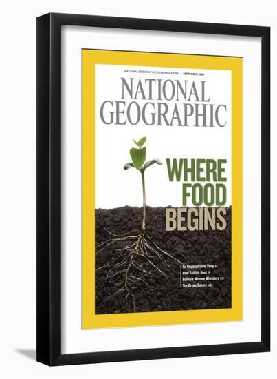 Cover of the September, 2008 National Geographic Magazine-Mark Thiessen-Framed Premium Photographic Print