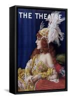 Cover of 'The Theatre' Featuring Gertrude Hoffmann, August 1911-null-Framed Stretched Canvas
