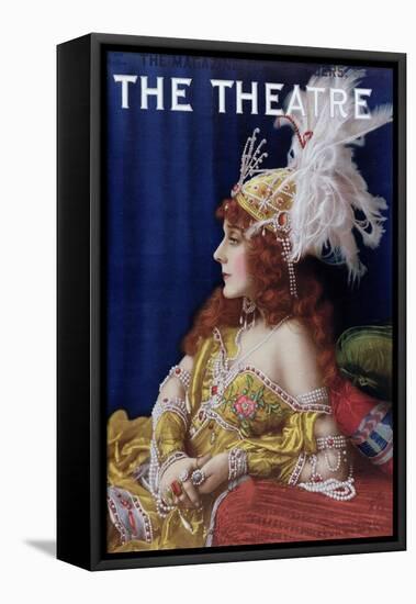 Cover of 'The Theatre' Featuring Gertrude Hoffmann, August 1911-null-Framed Stretched Canvas