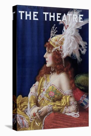 Cover of 'The Theatre' Featuring Gertrude Hoffmann, August 1911-null-Stretched Canvas