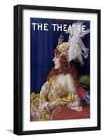 Cover of 'The Theatre' Featuring Gertrude Hoffmann, August 1911-null-Framed Giclee Print