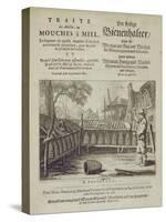 Cover of 'Traite Des Abeilles, Ou Mouches a Miel...' Printed in French and German-Dutch-Stretched Canvas