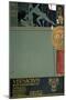 Cover of Ver Sacrum, the Journal of the Viennese Secession, of Theseus and the Minotaur-Gustav Klimt-Mounted Giclee Print