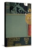Cover of Ver Sacrum, the Journal of the Viennese Secession, of Theseus and the Minotaur-Gustav Klimt-Stretched Canvas