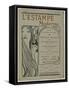 Cover Page: Cover Page from L’Estampe Moderne, June 1897 (Colour Litho)-Alphonse Marie Mucha-Framed Stretched Canvas