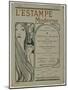 Cover Page: Cover Page from L’Estampe Moderne, June 1897 (Colour Litho)-Alphonse Marie Mucha-Mounted Giclee Print