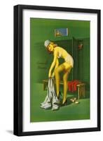 Coverall Beauty-null-Framed Art Print