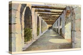 Covered Archway, Alamo, San Antonio, Texas-null-Stretched Canvas