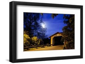 Covered Bridge, Bennington, Vermont-Paul Souders-Framed Photographic Print