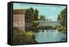 Covered Bridge, Bufordsville, Missouri-null-Framed Stretched Canvas