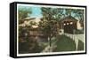 Covered Bridge, Coshocton, Ohio-null-Framed Stretched Canvas