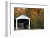 Covered bridge, Indiana, USA-Anna Miller-Framed Photographic Print