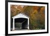 Covered bridge, Indiana, USA-Anna Miller-Framed Photographic Print