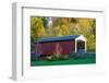 Covered bridge, Indiana, USA-Anna Miller-Framed Photographic Print