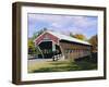 Covered Bridge, Jackson, New Hampshire, USA-Fraser Hall-Framed Photographic Print