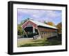 Covered Bridge, Jackson, New Hampshire, USA-Fraser Hall-Framed Photographic Print