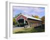 Covered Bridge, Jackson, New Hampshire, USA-Fraser Hall-Framed Photographic Print