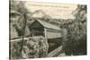 Covered Bridge, Keene, New Hampshire-null-Stretched Canvas