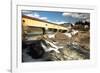 Covered Bridge Of Bath, Vermont-George Oze-Framed Photographic Print