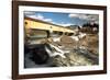 Covered Bridge Of Bath, Vermont-George Oze-Framed Photographic Print