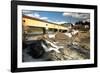 Covered Bridge Of Bath, Vermont-George Oze-Framed Photographic Print