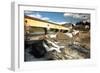 Covered Bridge Of Bath, Vermont-George Oze-Framed Photographic Print