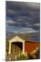 Covered Bridge over the East Fork of the White River, Medora, Indiana-Chuck Haney-Mounted Photographic Print
