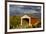 Covered Bridge over the East Fork of the White River, Medora, Indiana-Chuck Haney-Framed Photographic Print