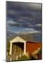 Covered Bridge over the East Fork of the White River, Medora, Indiana-Chuck Haney-Mounted Photographic Print