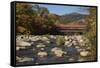 Covered Bridge Over the Swift River in Albany, New Hampshire-null-Framed Stretched Canvas