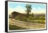 Covered Bridge, Stowe, Vermont-null-Framed Stretched Canvas