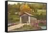 Covered Bridge, Vermont-null-Framed Stretched Canvas