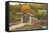 Covered Bridge, Vermont-null-Framed Stretched Canvas