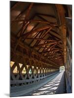 Covered Bridge, Woodstock, Vermont, USA-Joe Restuccia III-Mounted Photographic Print