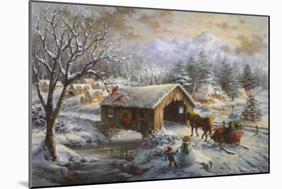 Covered Bridge-Nicky Boehme-Mounted Giclee Print