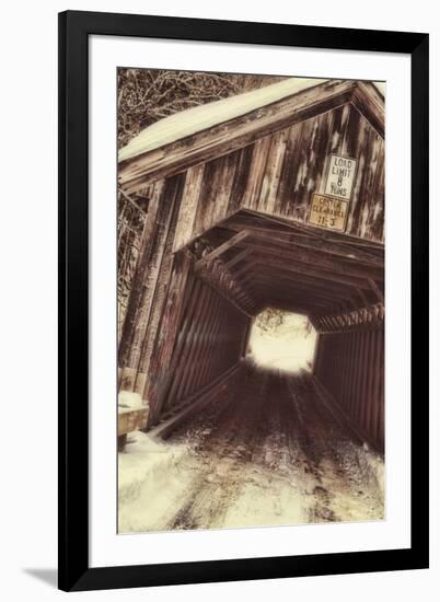 Covered Bridge-Mindy Sommers-Framed Giclee Print