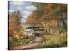 Covered Bridge-Bill Makinson-Stretched Canvas