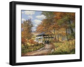 Covered Bridge-Bill Makinson-Framed Giclee Print