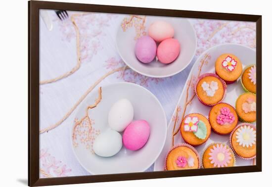 Covered table, Still life Easter-mauritius images-Framed Photographic Print