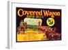 Covered Wagon Brand Mountain Bartletts-null-Framed Art Print