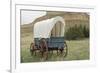 Covered Wagon Replica on the Oregon Trail, Scotts Bluff National Monument, Nebraska-null-Framed Photographic Print